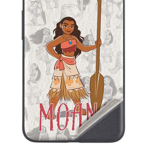 Disney Princess Moana Pattern Google Pixel 5a Skin